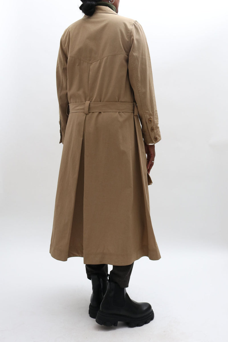 Trench Coat with Safari Pockets by steventai