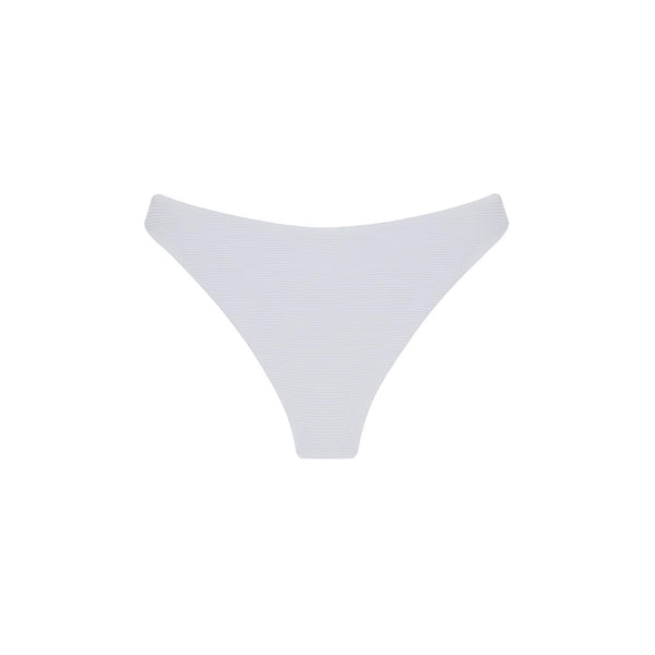 The 'Noemi' Reversible Bikini Brief in White Seagrass