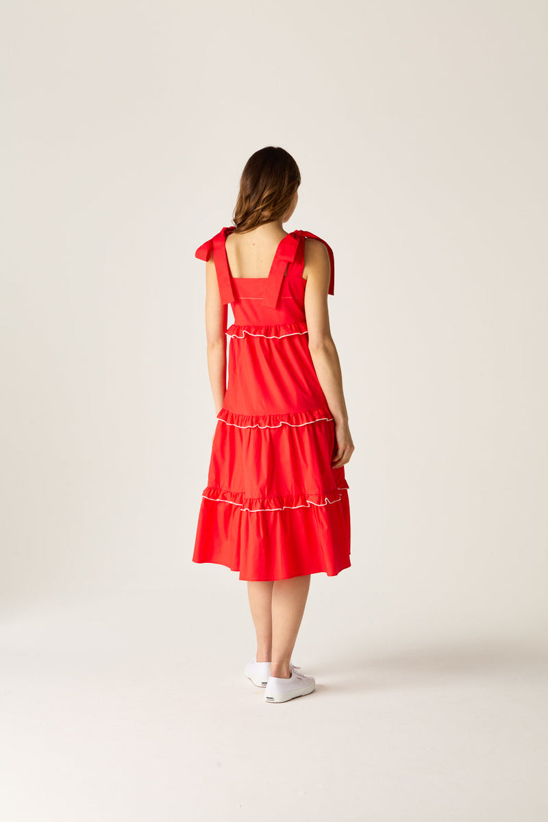 Frankie Sundress Red