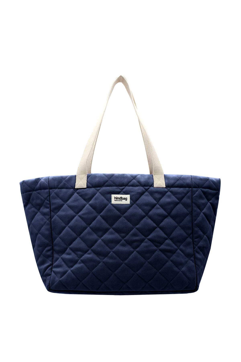 Claude quilted tote bag Cinnamon