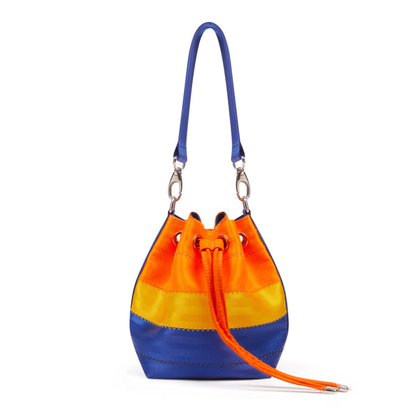 Yellow, Blue and Orange Mini Ju Bucket Bag