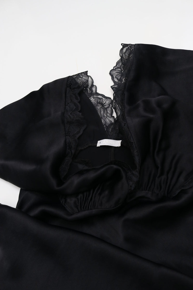 arket silk slip dress ARKET Satin Slip Dress