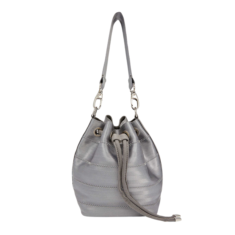Silver Mini Ju Bucket Bag