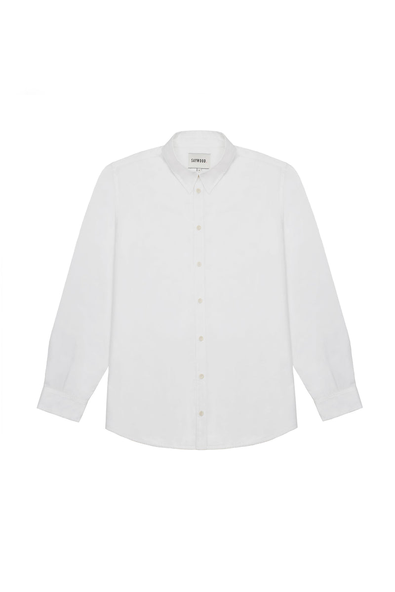 Product shot of Saywood's Eddy Mens mens white Shirt.
