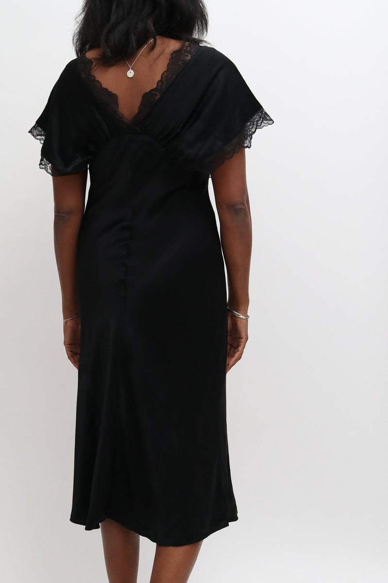 arket bias cut slip dress ARKET Bias-Cut Slip Dress