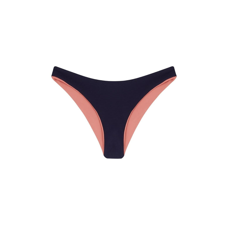 The 'Noemi' Reversible Bikini Brief in Azura Rose