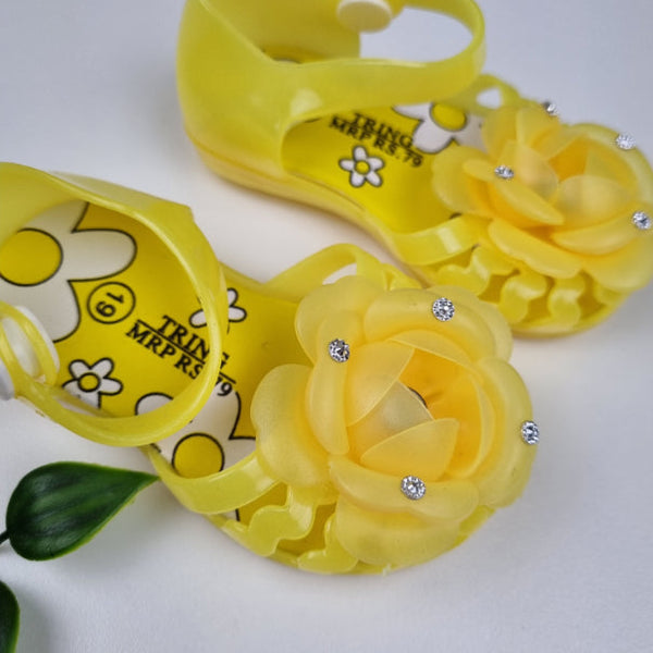 Flower Jelly Shoes