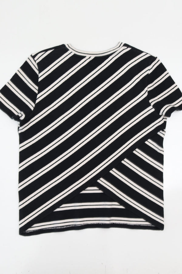CORE Whistles Striped T-shirt with cross back detail