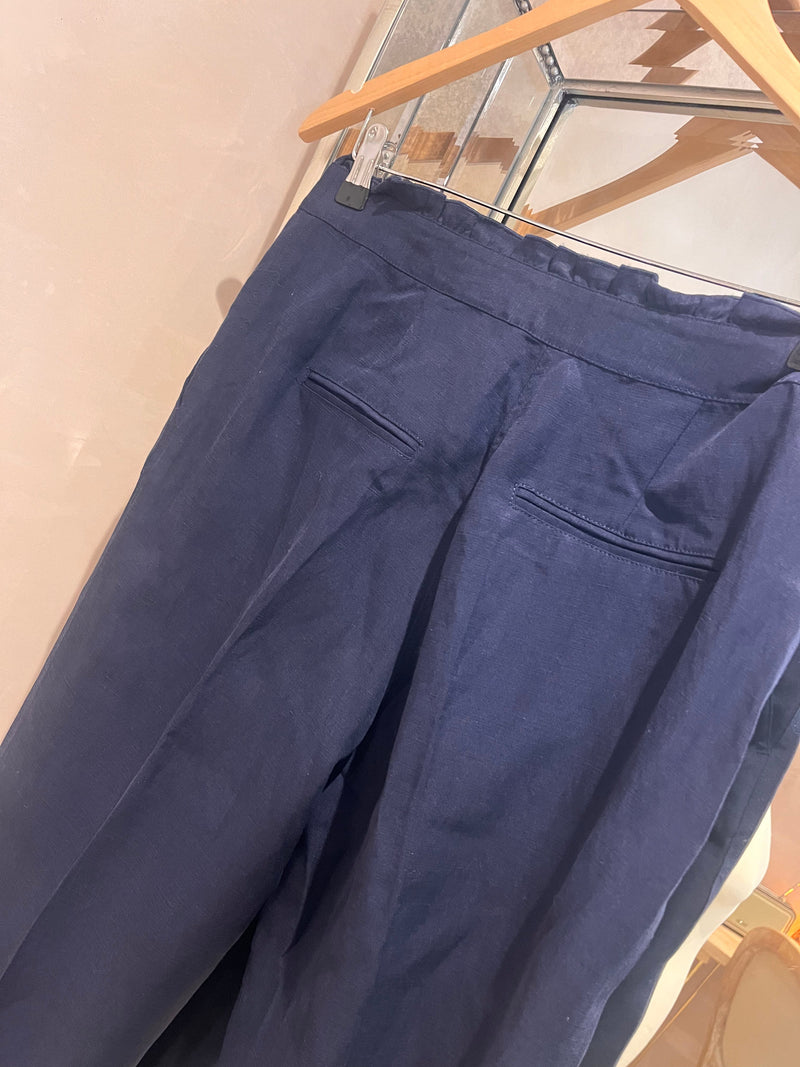 Reiss Linen Trousers 8
